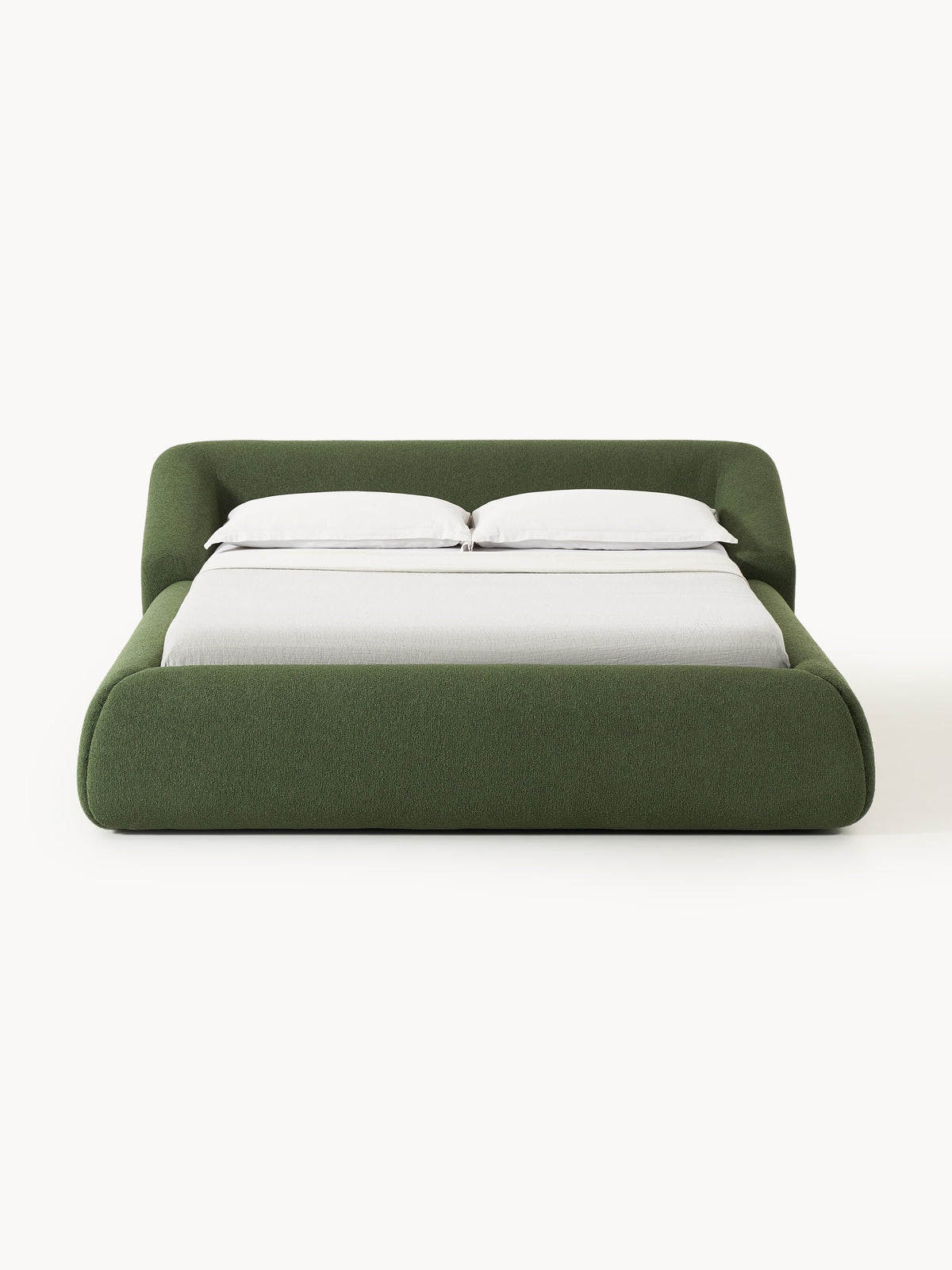 Ravella Upholstered Bed in Bouclé