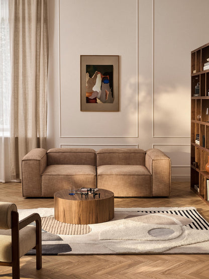 Rosendo Hand-Tufted Wool Rug with High-Low Texture