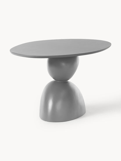 Sahrona Oval Dining Table with Organic Design, 180 x 90 cm