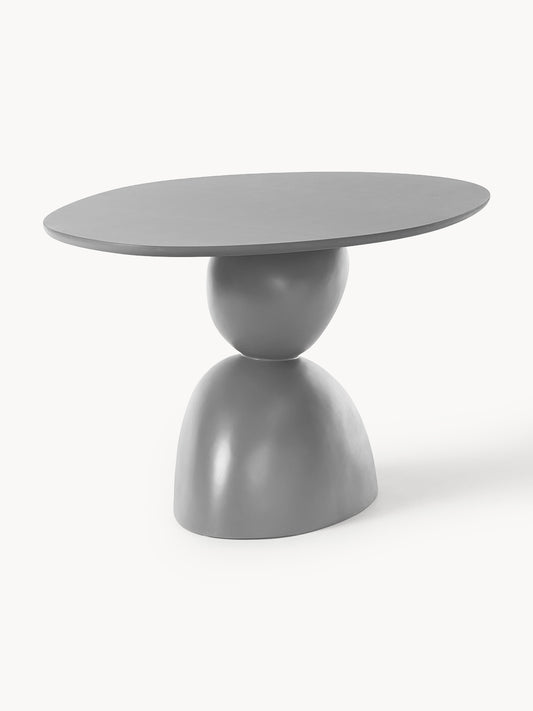 Sahrona Oval Dining Table with Organic Design, 180 x 90 cm