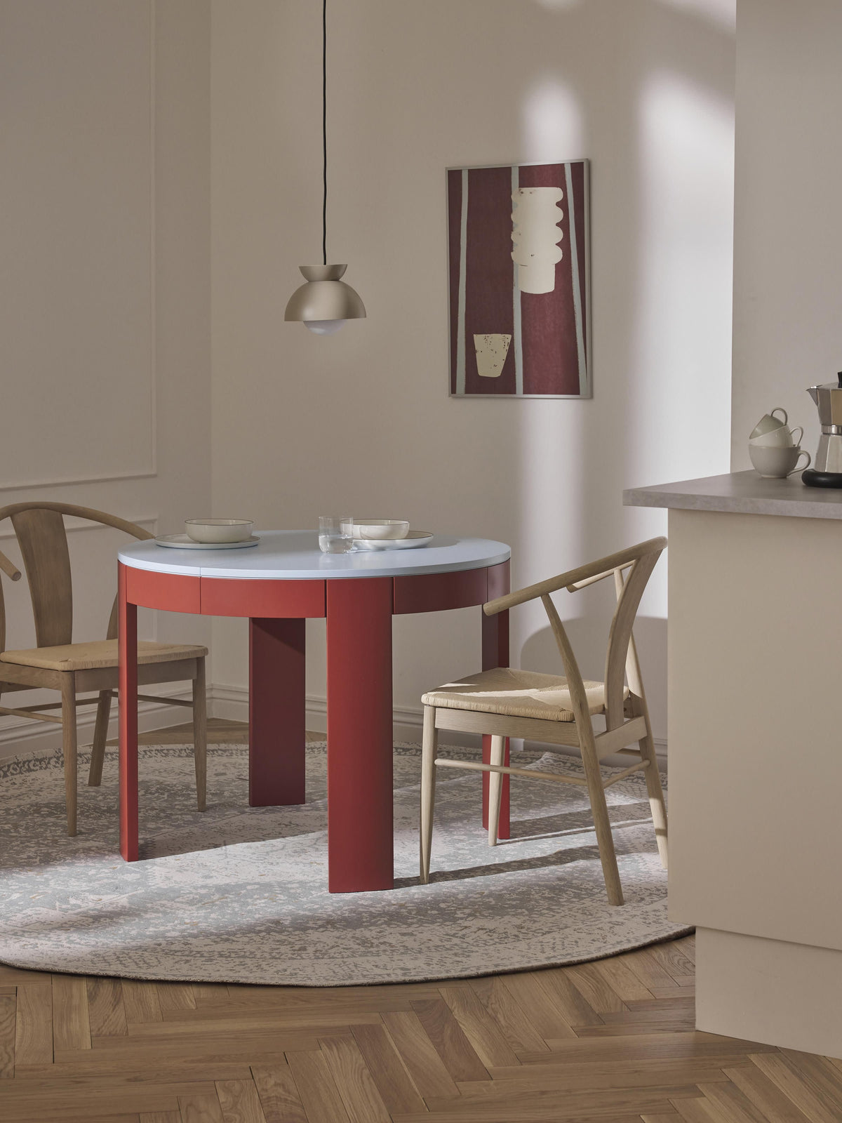 Samendo Extendable Dining Table, 100 - 140 x 75 cm