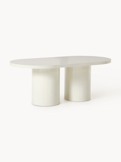 Sayenda Oval Garden Dining Table, 200 x 100 cm