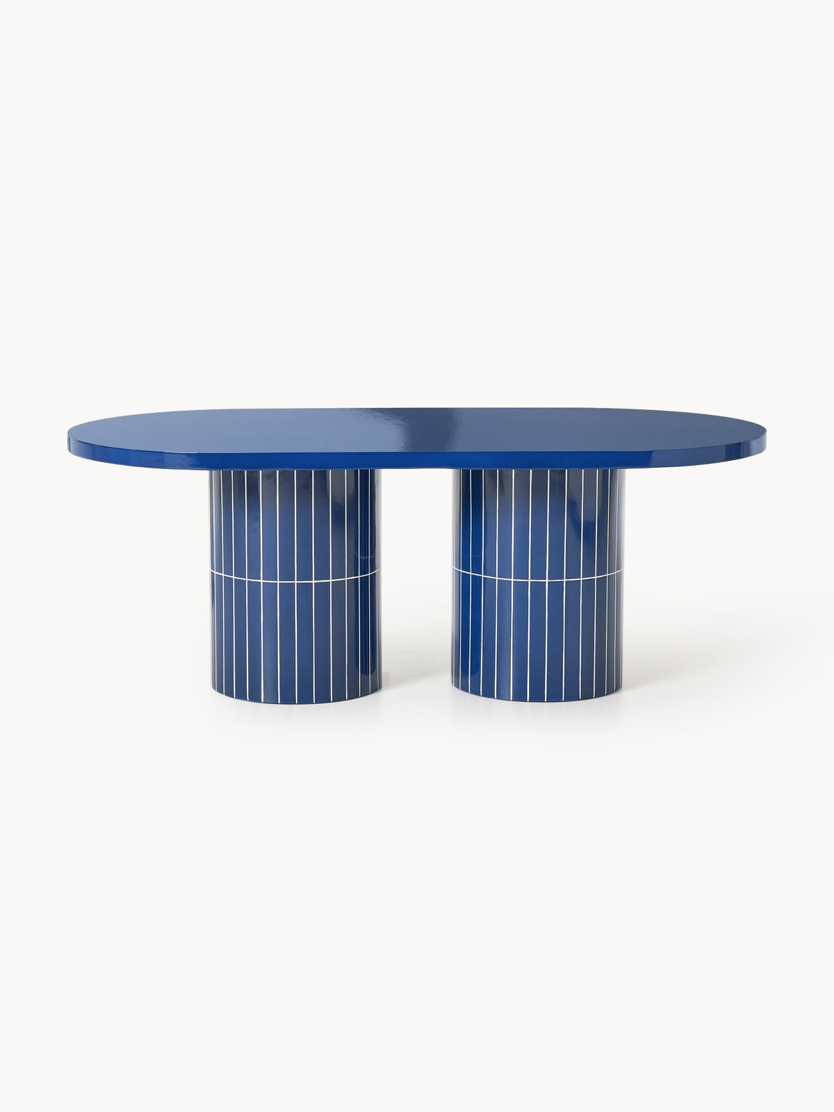 Sayenda Oval Garden Dining Table, 200 x 100 cm