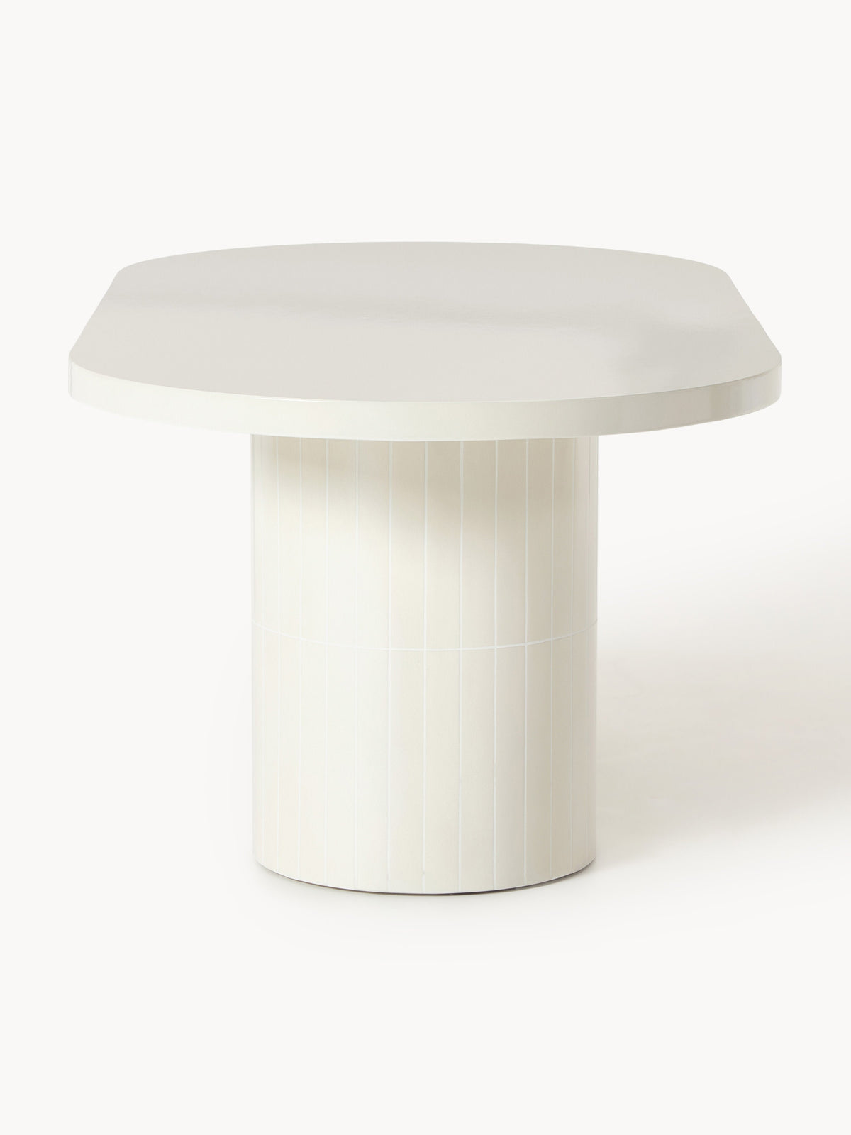 Sayenda Oval Garden Dining Table, 200 x 100 cm