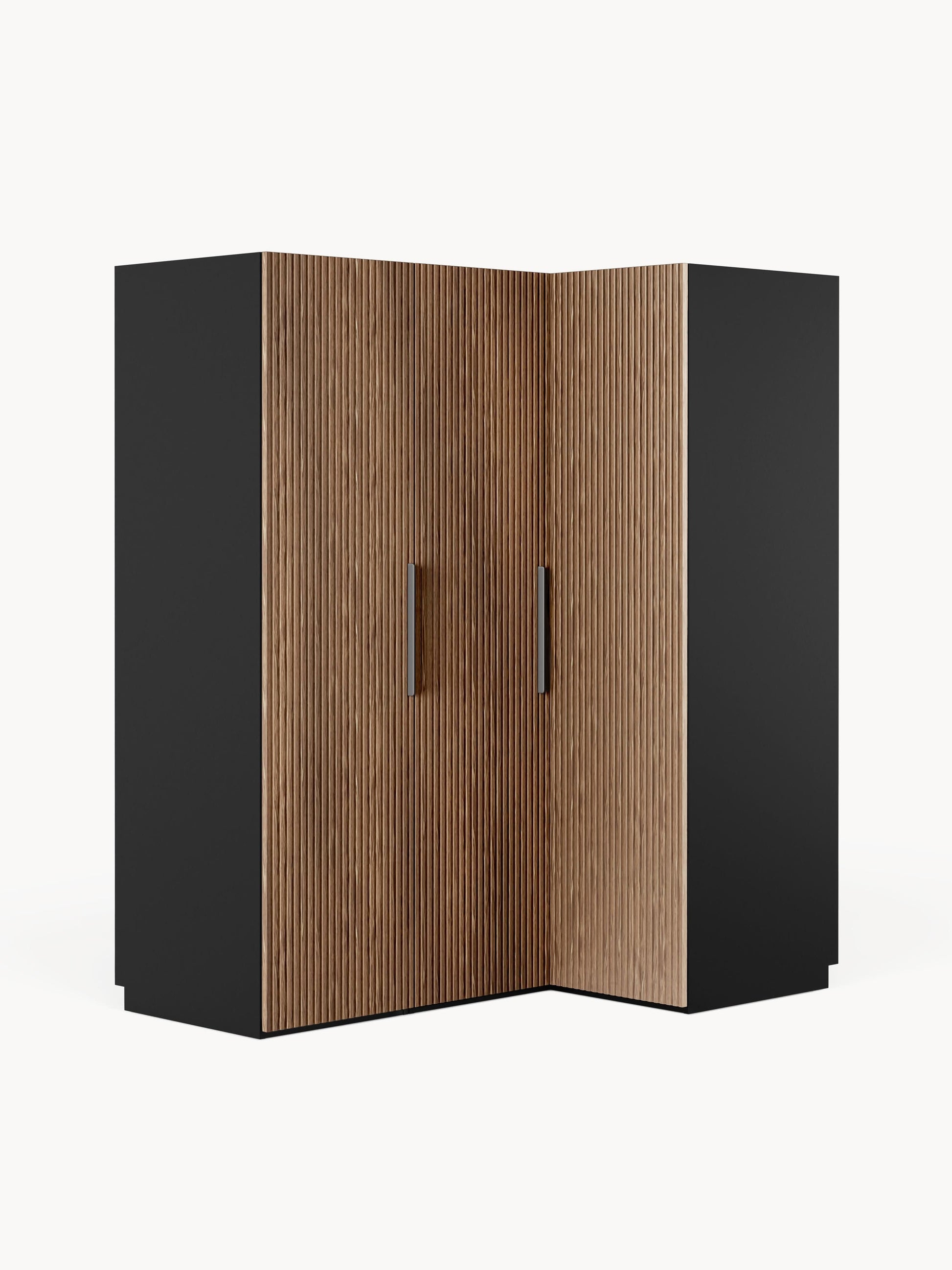 Simelda Modular Corner Wardrobe, 165 cm Wide, in Various Sizes