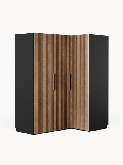Simelda Modular Corner Wardrobe, 165 cm Wide, in Various Sizes