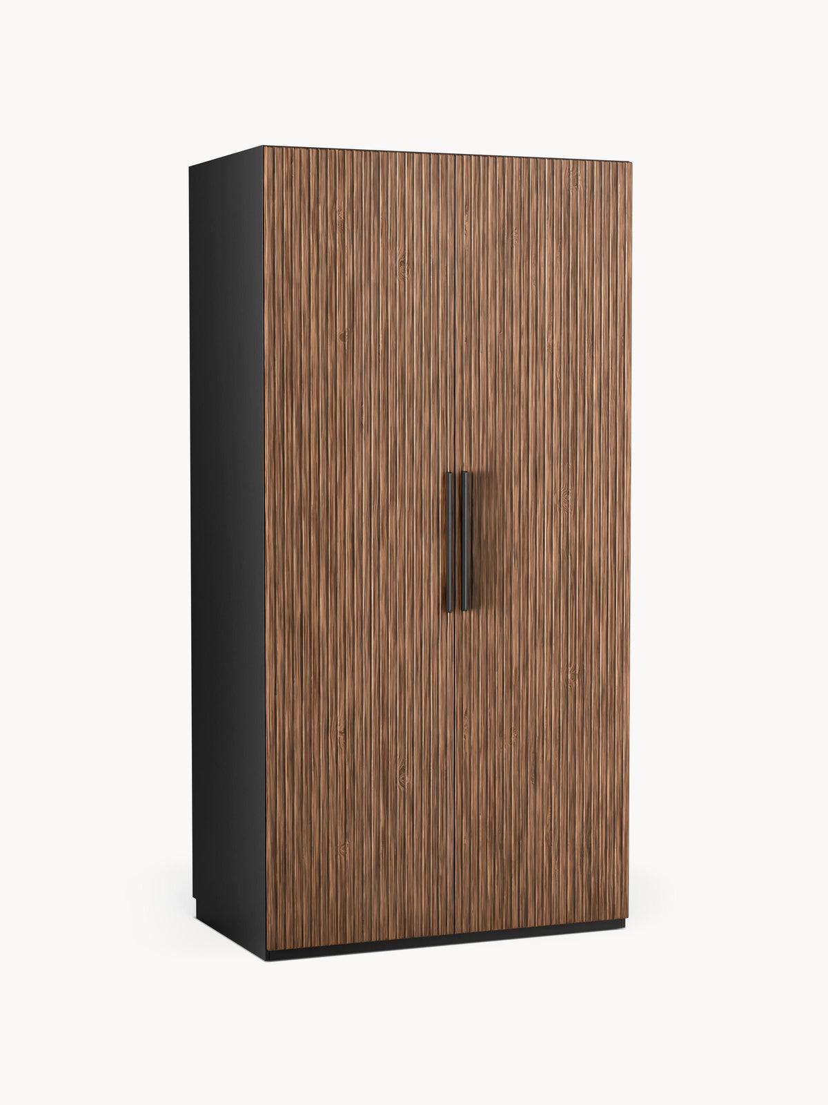 Simelda Modular Hinged-Door Wardrobe, 100 cm Wide, in Various Sizes
