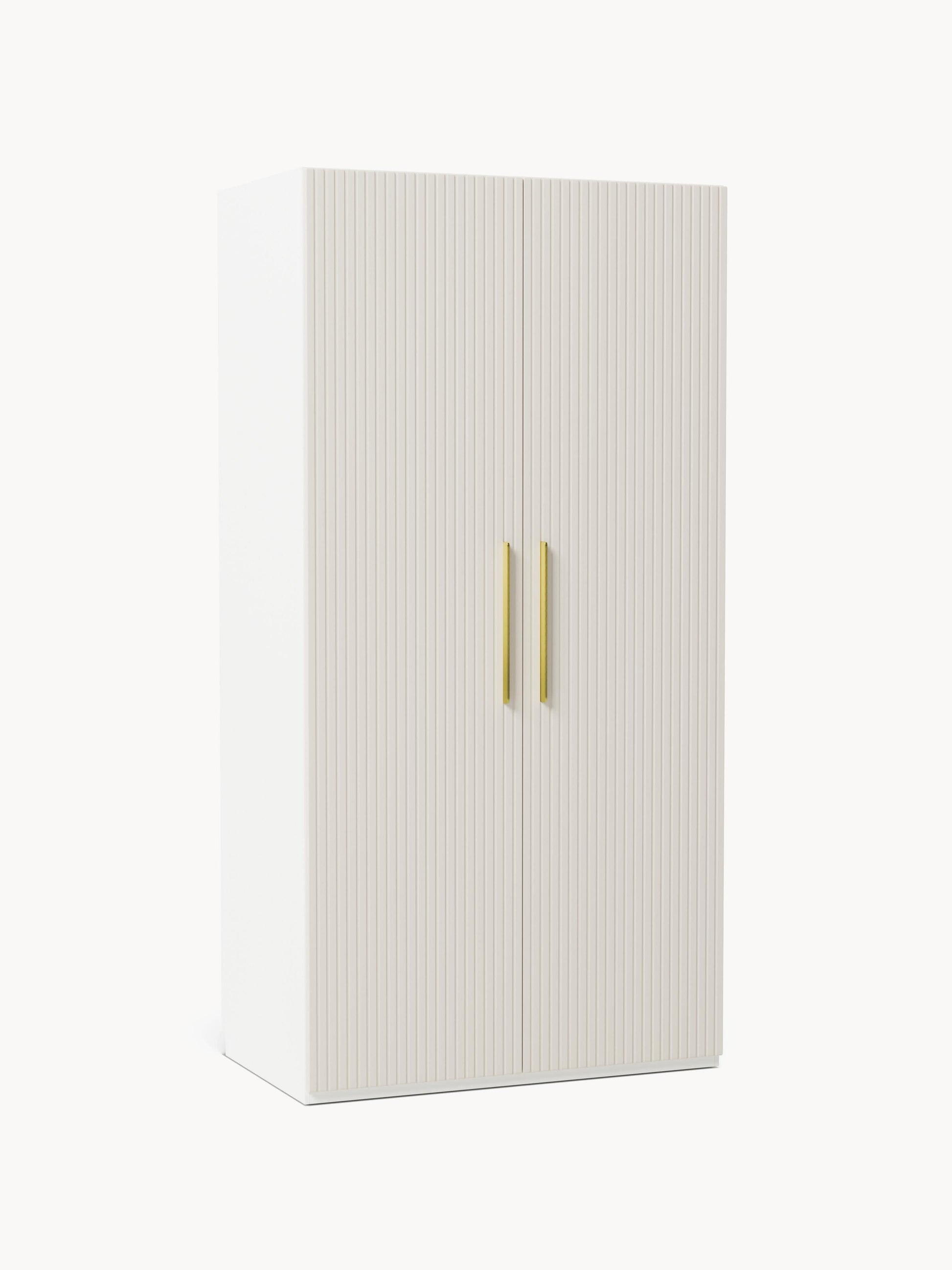 Simelda Modular Hinged-Door Wardrobe, 100 cm Wide, in Various Sizes
