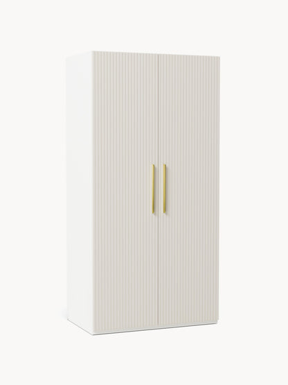 Simelda Modular Hinged-Door Wardrobe, 100 cm Wide, in Various Sizes