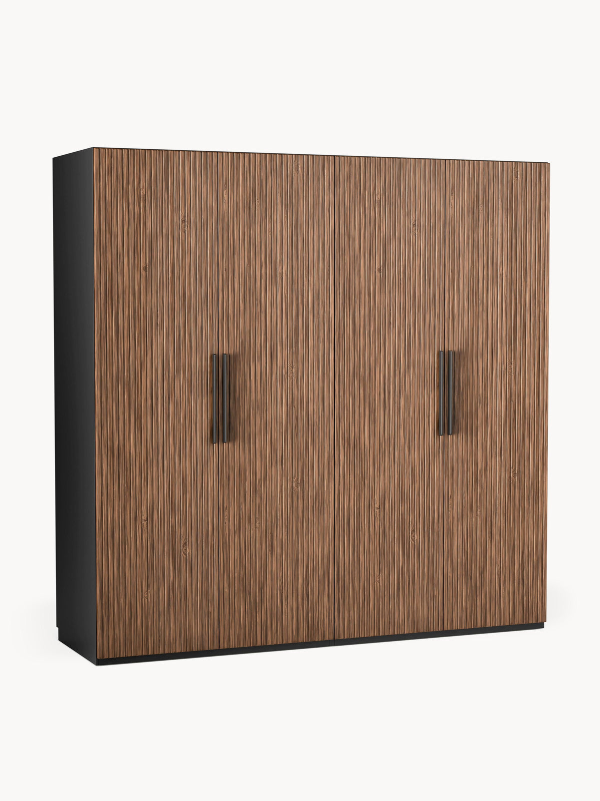 Simelda Modular Hinged-Door Wardrobe, 200 cm Wide, in Various Sizes