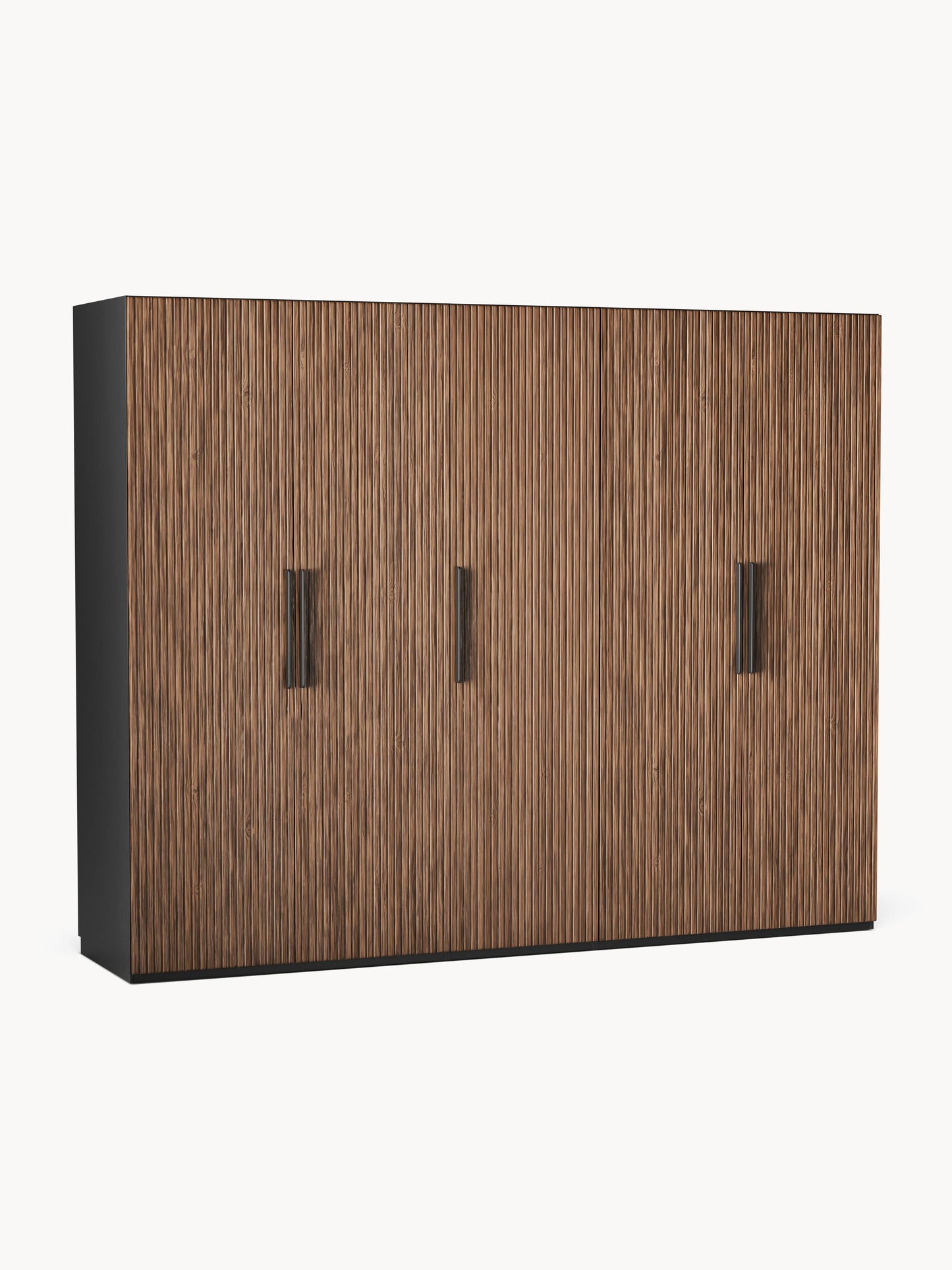 Simelda Modular Hinged-Door Wardrobe, 250 cm Wide, in Various Sizes