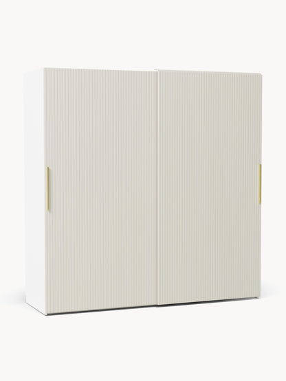 Simelda Modular Sliding-Door Wardrobe, 200 cm Wide, in Various Sizes