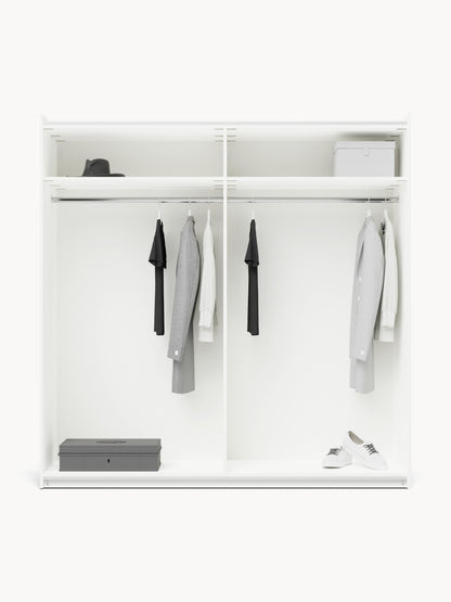 Simelda Modular Sliding-Door Wardrobe, 200 cm Wide, in Various Sizes