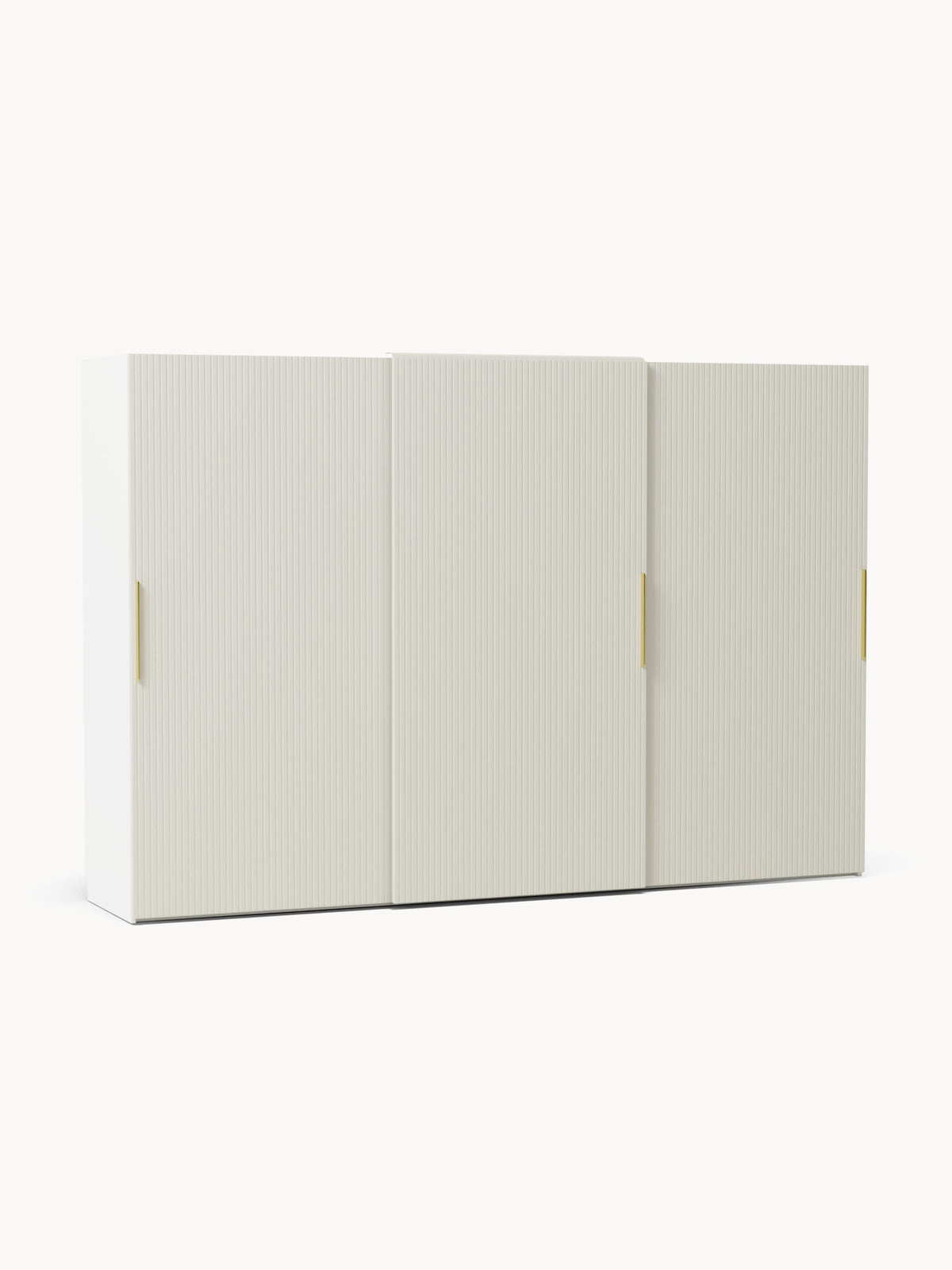Simelda Modular Sliding-Door Wardrobe, 300 cm Wide, in Various Sizes