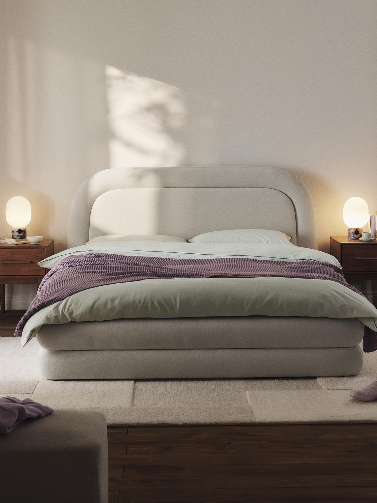 Solmenta Upholstered Bed