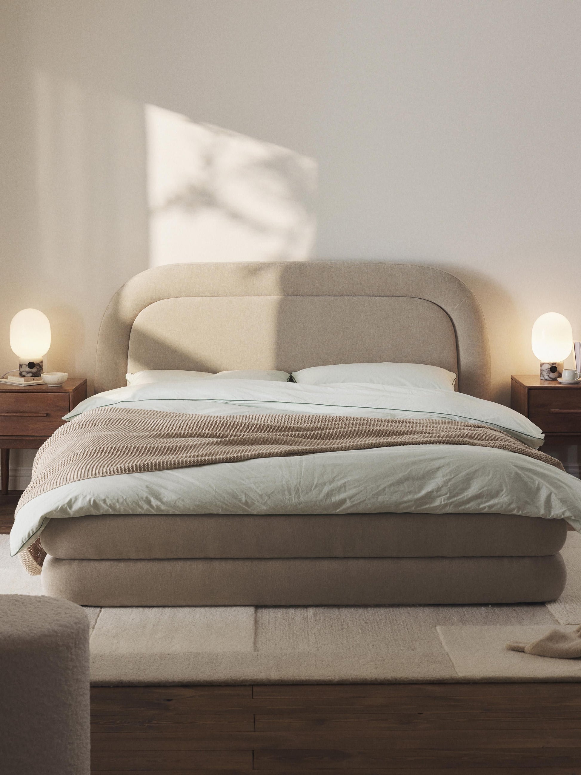 Solmenta Upholstered Bed