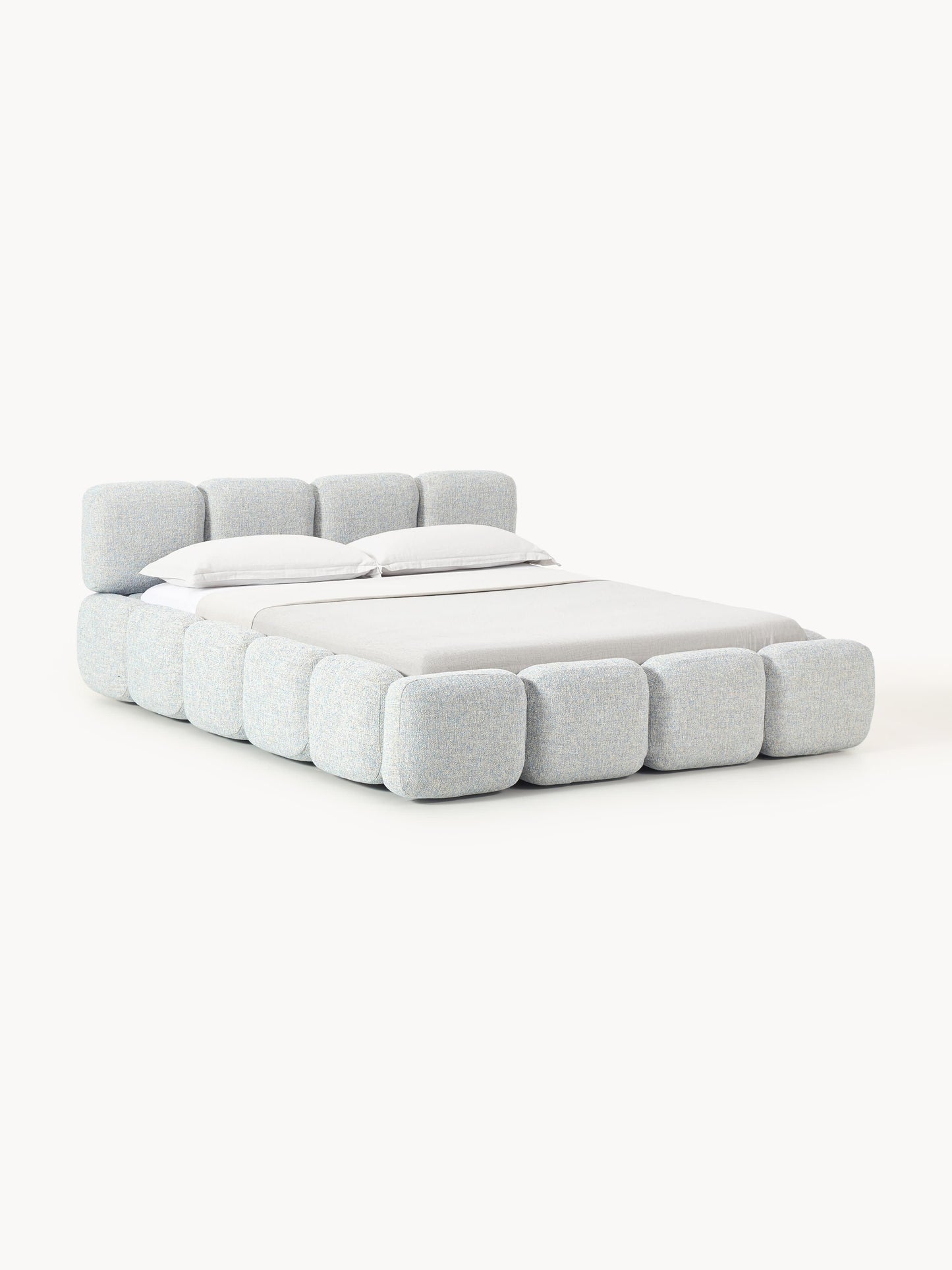 Taliska Bouclé Upholstered Bed