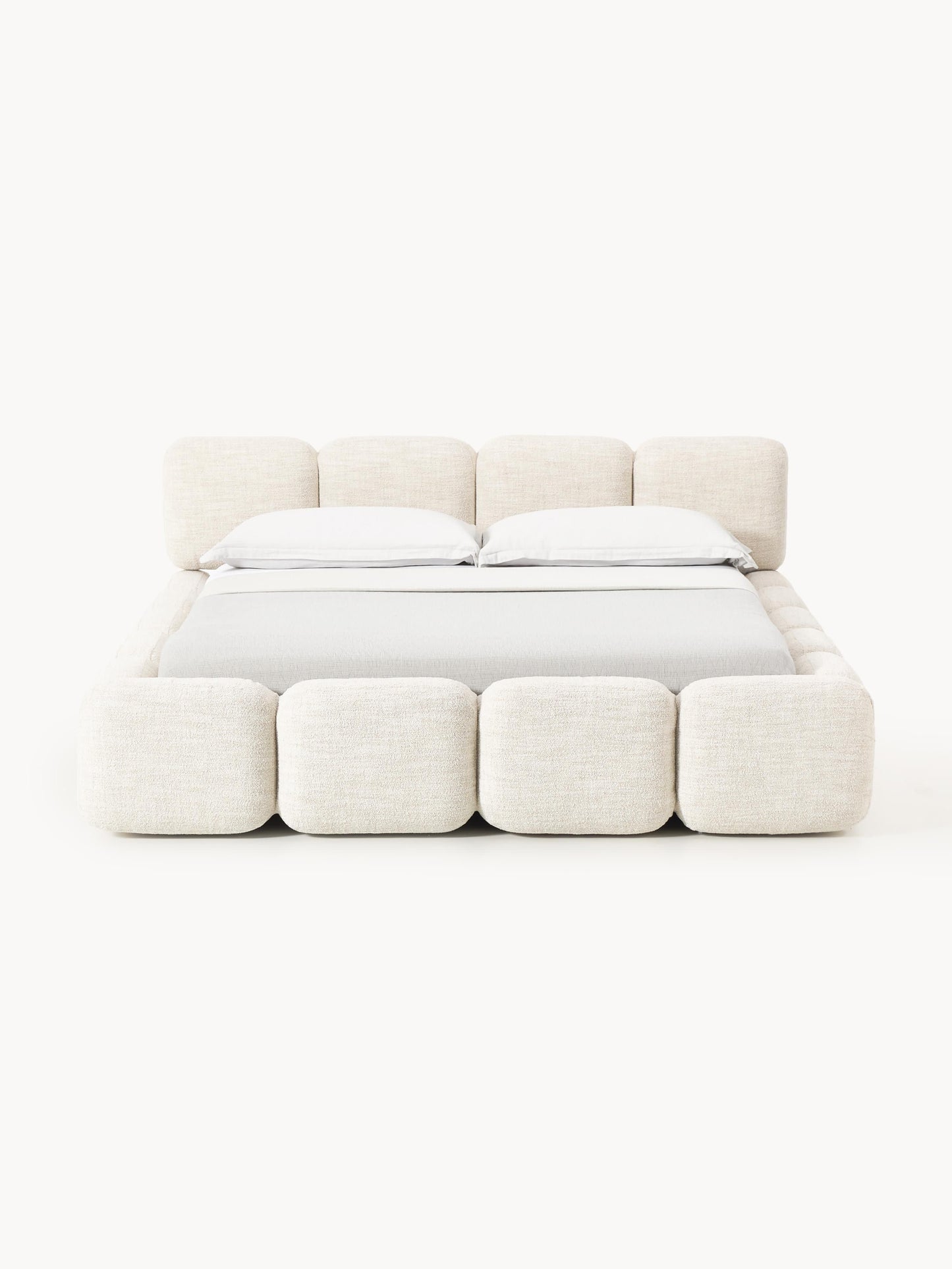 Taliska Bouclé Upholstered Bed