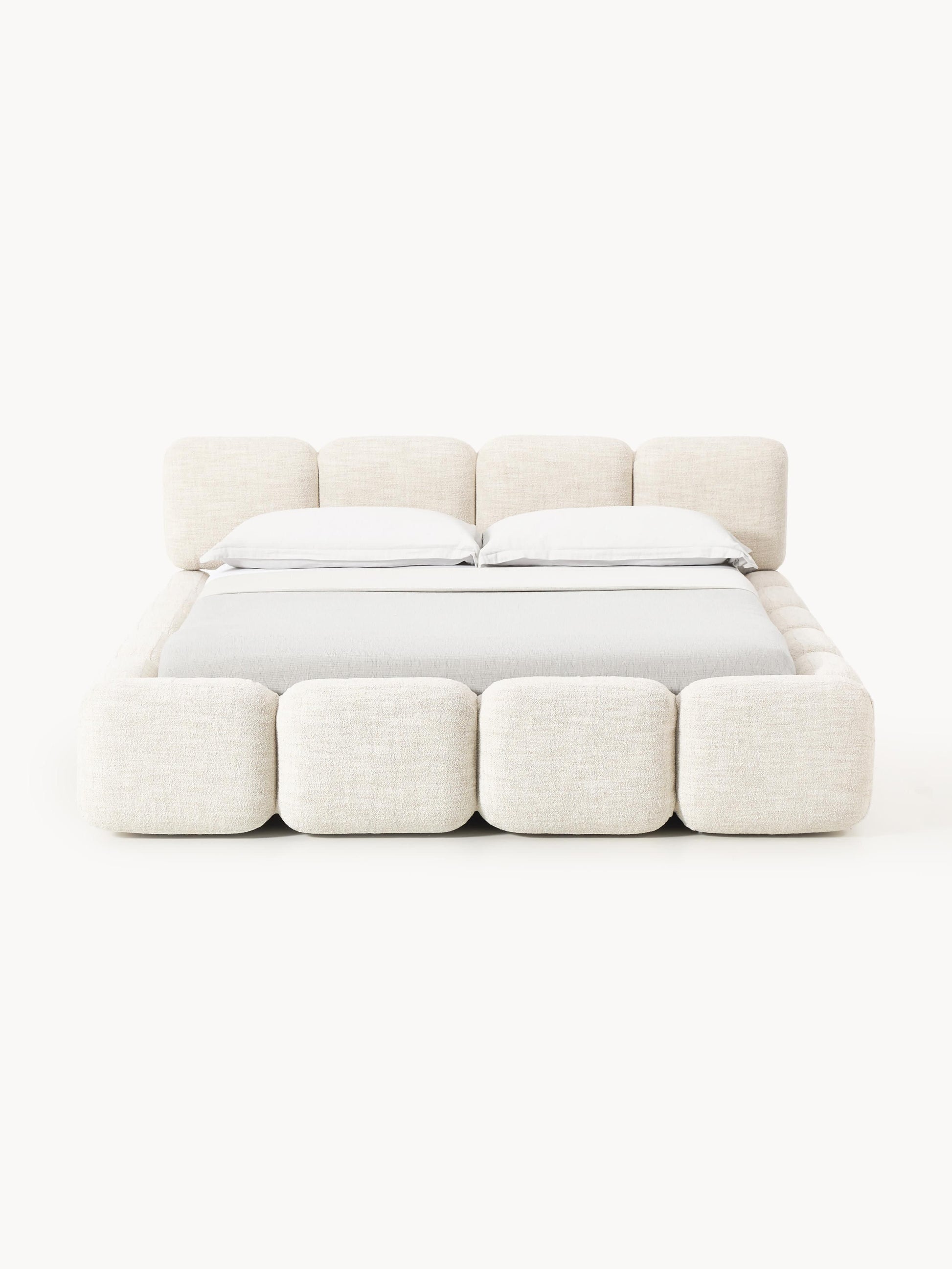 Taliska Bouclé Upholstered Bed