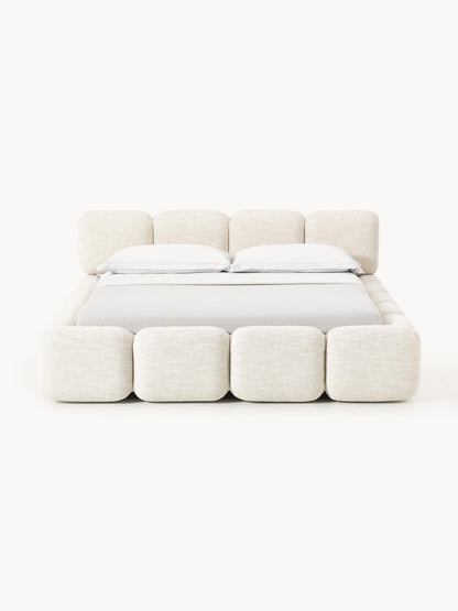 Taliska Bouclé Upholstered Bed