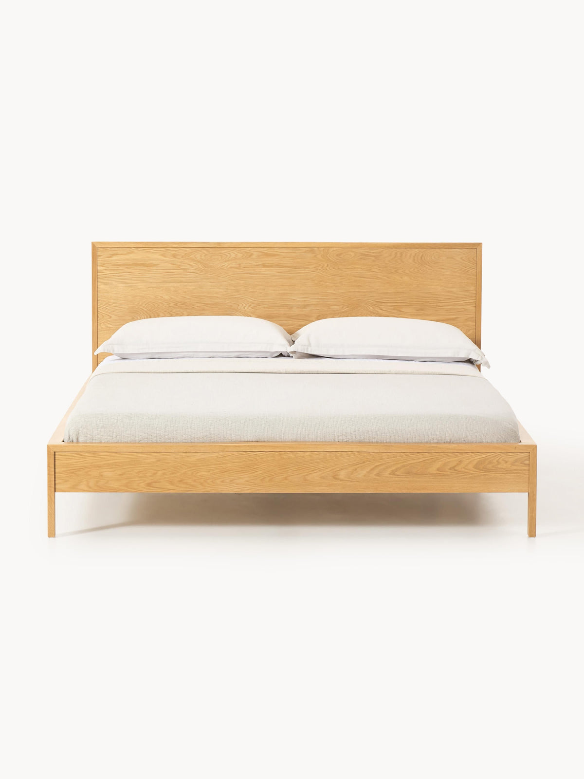 Tamesia Wooden Bed with Headboard
