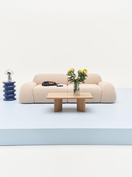 Wolnera Bouclé Corner Module