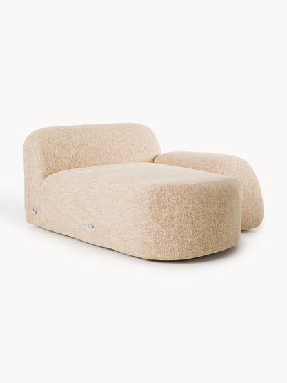 Wolnera Chaise Corner Module in Bouclé