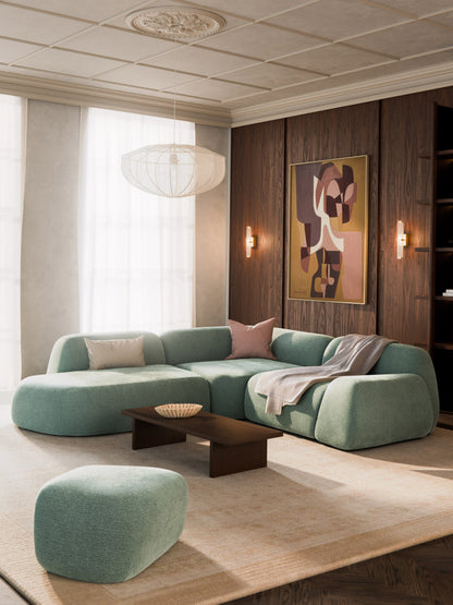 Wolnera Modular Corner Sofa (4-Seater) with Chaise Longue