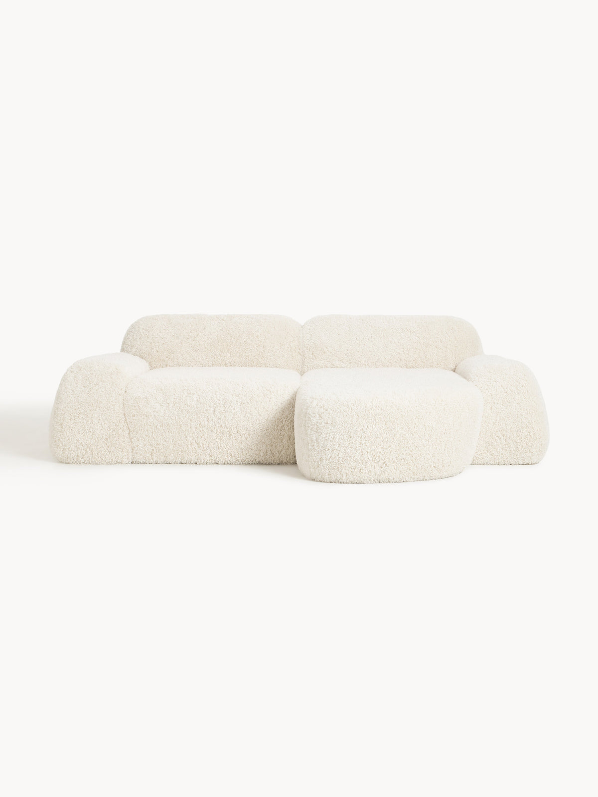 Wolnera Modular Teddy Corner Sofa (3-Seater)