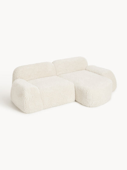 Wolnera Modular Teddy Corner Sofa (3-Seater)