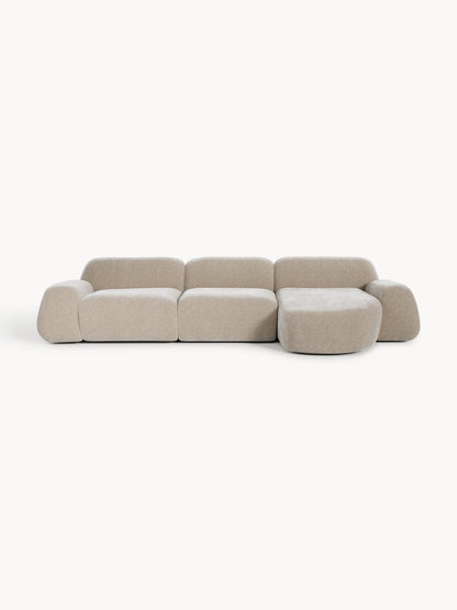Wolnera Modular Teddy Corner Sofa (4-Seater)