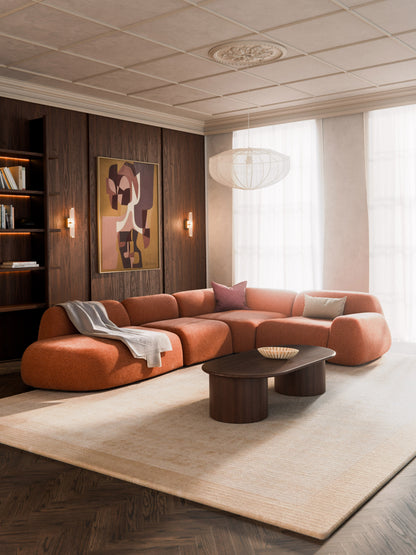 Wolnera Modular XL Corner Sofa with Chaise Longue