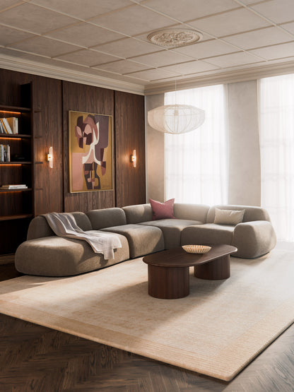 Wolnera Modular XL Corner Sofa with Chaise Longue