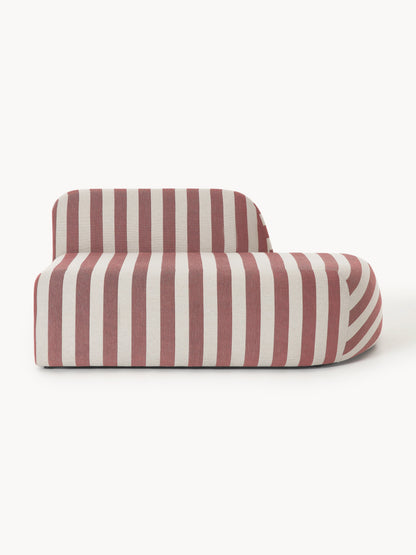 Wolnera Striped Chaise Module