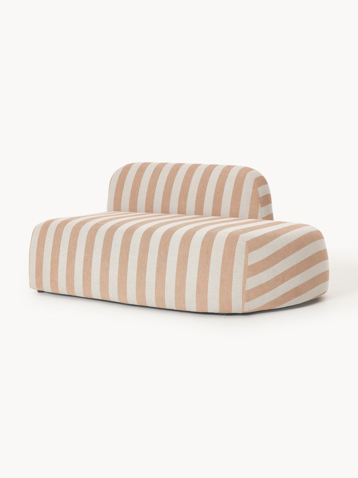 Wolnera Striped Chaise Module
